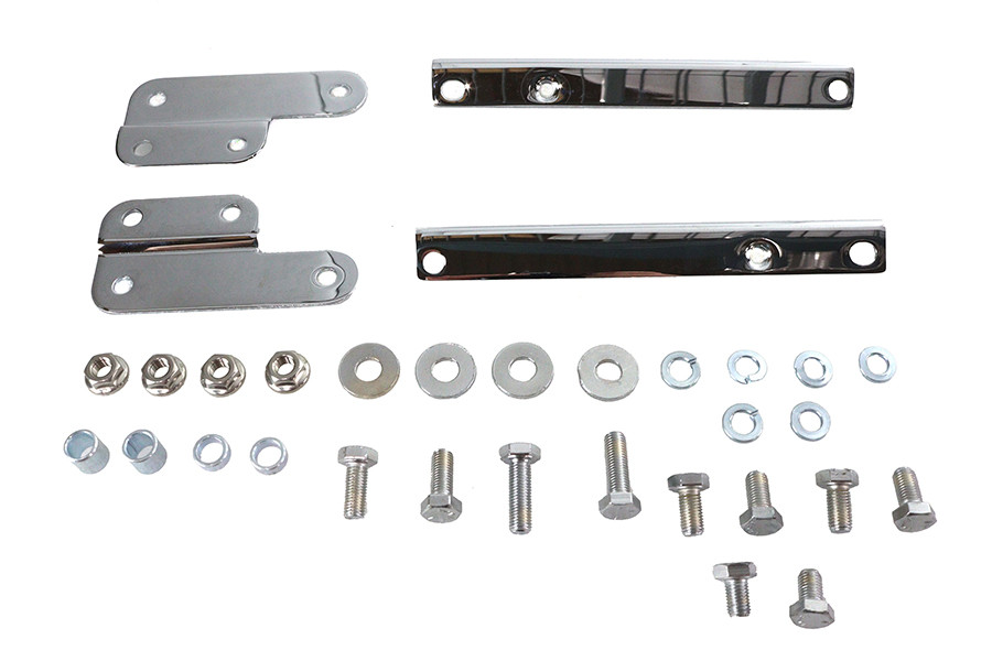 National Cycle #KIT-CHQ - Windshield Mount Kit Chrome