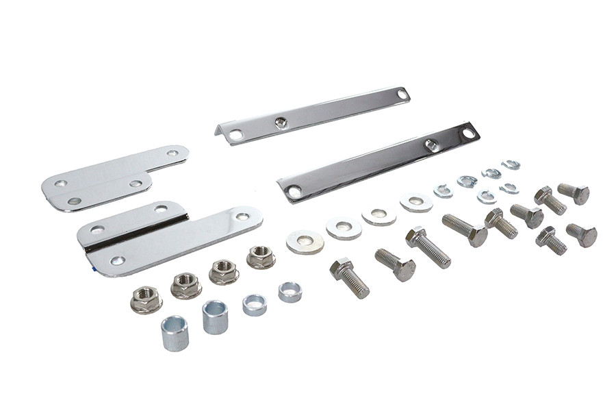 National Cycle #KIT-CHQ - Windshield Mount Kit Chrome
