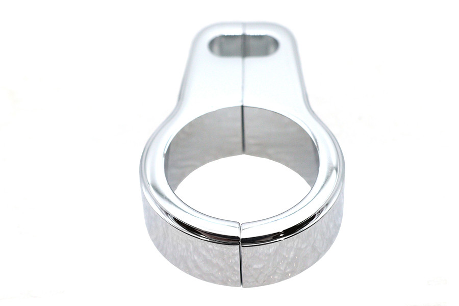 V-Twin #45-52 - Throttle Cable Clamp 1 inch Chrome
