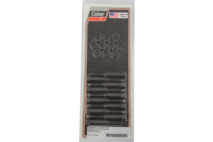 Colony - Parkerized Headbolt Kit