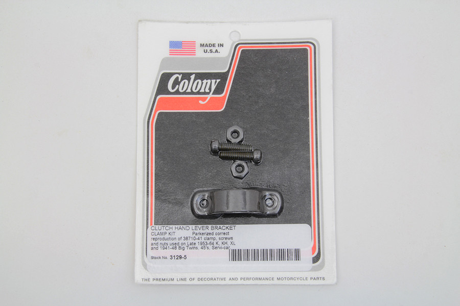 Colony - Clutch Hand Lever Bracket Clamp Kit