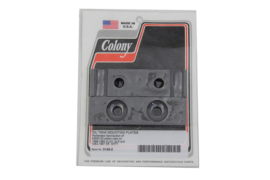 Colony - Oil Tank Mounting Plates