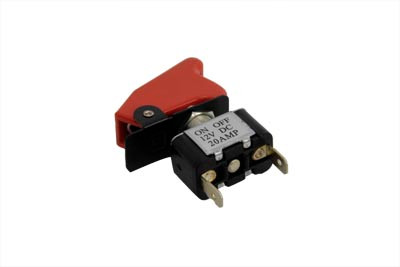 Volt Tech #370320 - Toggle Switch 20 Amp with Red Cap