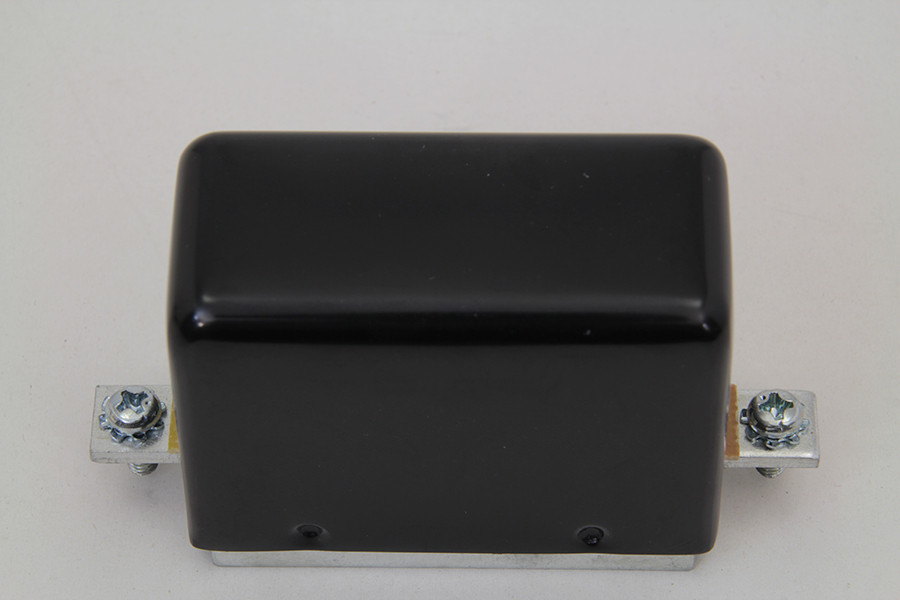 Volt Tech #77268B - Black Look-A-Like 6 Volt 3-Brush Relay