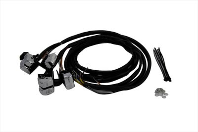 Volt Tech #18-0333C - Chrome Handlebar Switch Kit