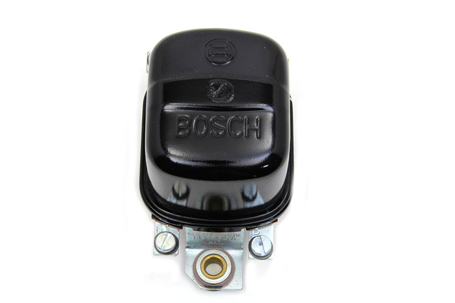 V-Twin #74511-65 - Black Zinc 12 Volt Mechanical Regulator