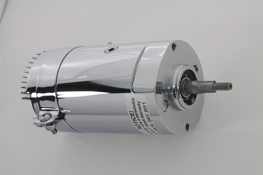 Volt Tech - 12 Volt 2-Brush Generator with Low Output Chrome