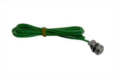 Volt Tech #H21-0211A - Mini Chrome Push Button One-Wire Switch