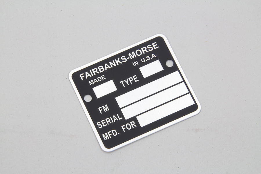 Volt Tech #77228A - Magneto Name Tag