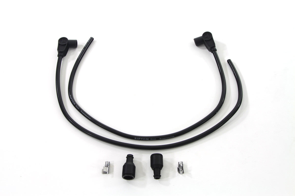 Volt Tech #40151 - Universal Black 8mm Spark Plug Kit