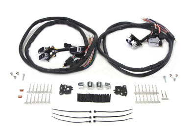 Volt Tech #63346 - Handlebar Switch Kit Chrome with 60 inch Wires