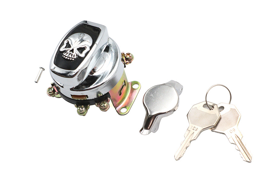 Volt Tech #21-0202ASK - Fat Bob Ignition Switch with 6 Terminals