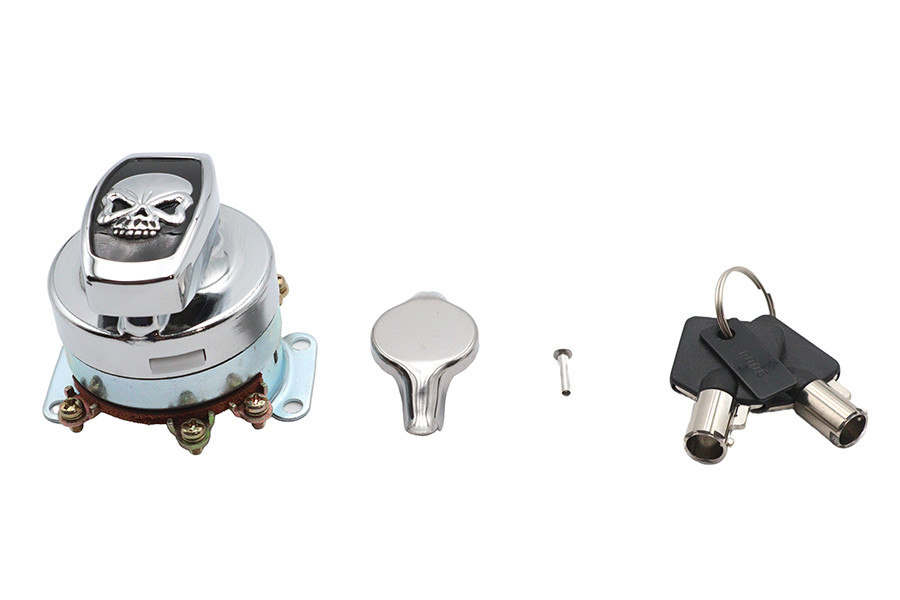 Volt Tech #21-0202PAESK - Fat Bob Ignition Switch with 6 Terminals