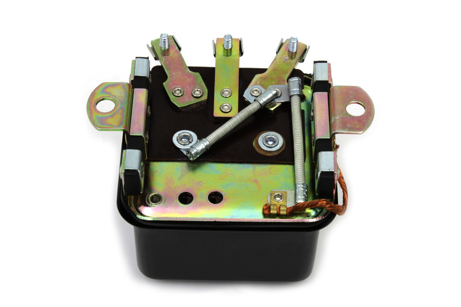 V-Twin - Black 6 Volt Mechanical Regulator