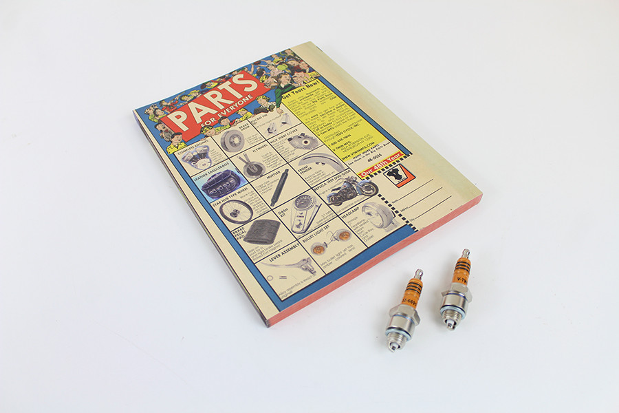 Volt Tech - Panhead Spark Plug Set and Book Kit