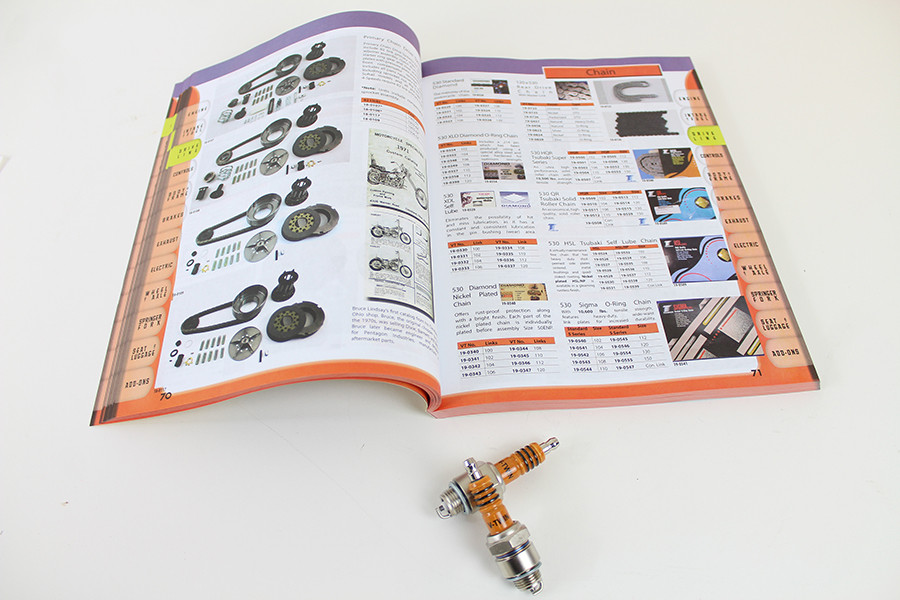 Volt Tech - Panhead Spark Plug Set and Book Kit