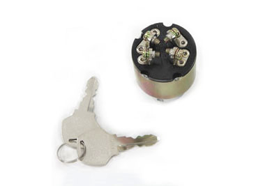 Volt Tech #E21-0212 - Universal 3 Position Ignition Key Switch