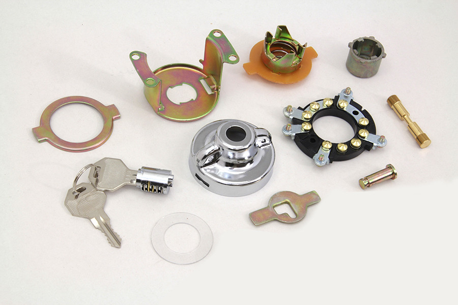 Volt Tech #72584E - Fat Bob Ignition Switch Component Kit