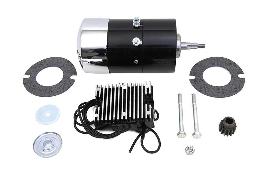 Volt Tech - Black 12 Volt XL Alternator Kit