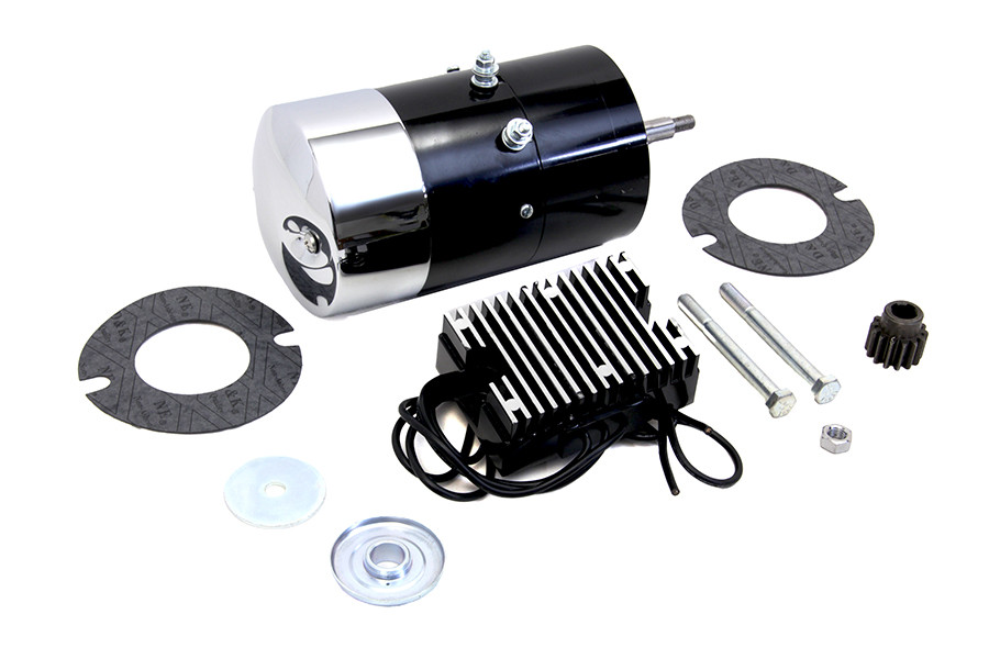 Volt Tech - Black 12 Volt XL Alternator Kit