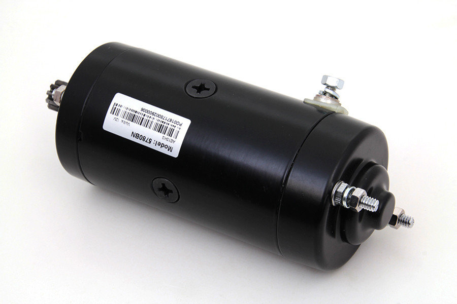 Volt Tech #PH125-HD09-B - Prestolite Black Starter Motor