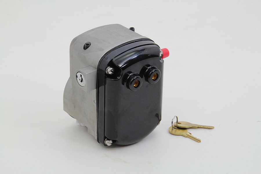 Motorshop - Complete Burkhardt Magneto Head with Key Lock