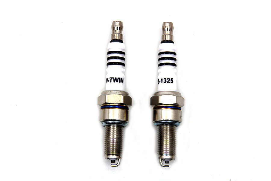 Volt Tech #E18-6724SWVT - M8 V-Twin Performance Spark Plug Set