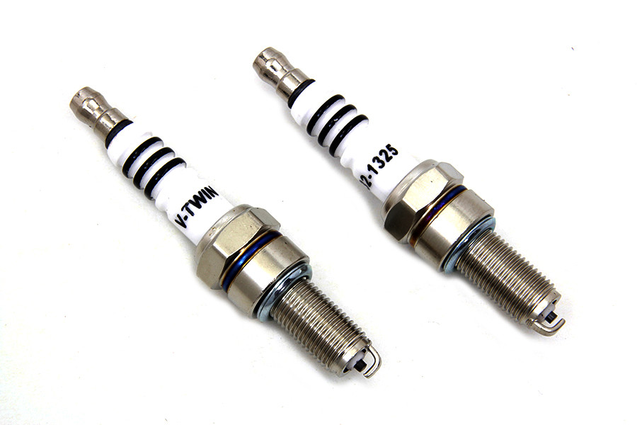 Volt Tech #E18-6724SWVT - M8 V-Twin Performance Spark Plug Set