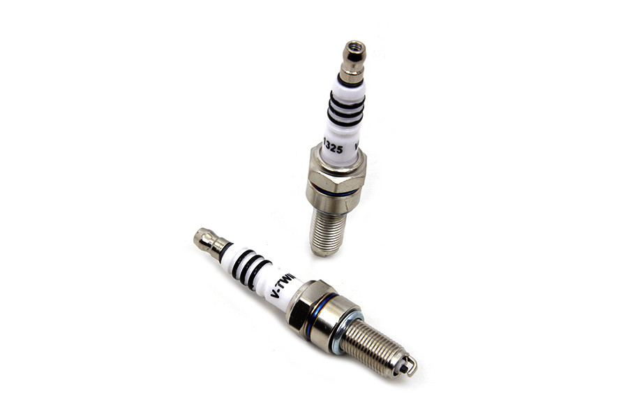 Volt Tech #E18-6724SWVT - M8 V-Twin Performance Spark Plug Set