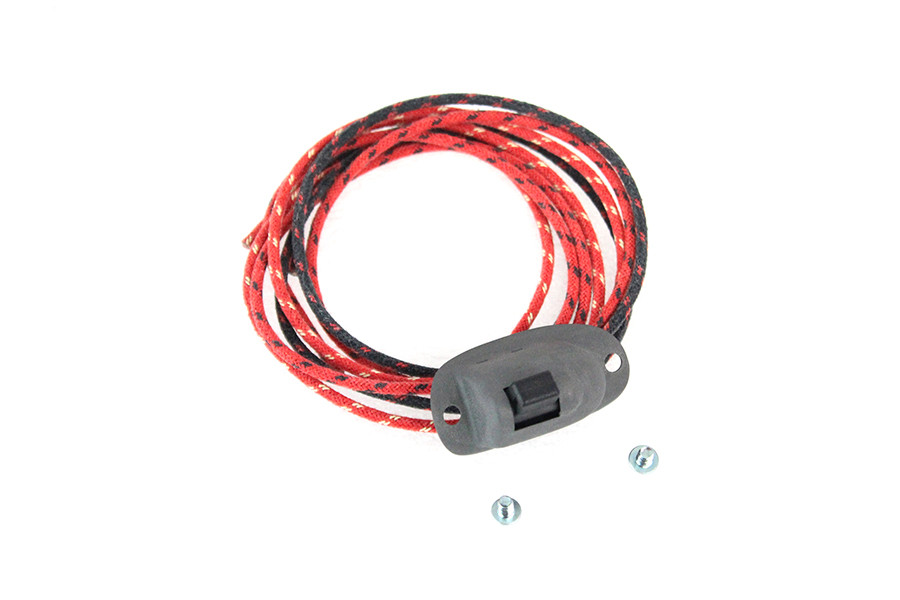 Volt Tech - Replica Dimmer Switch Parkerized with Cloth Wires