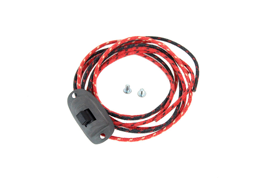 Volt Tech - Replica Dimmer Switch Parkerized with Cloth Wires
