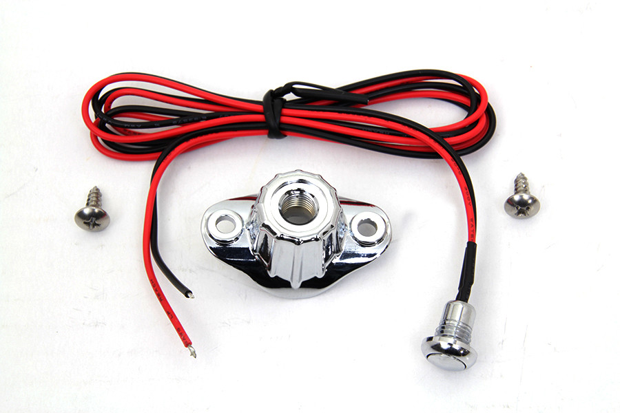 Volt Tech #63627 - Old School Single Switch Kit Chrome