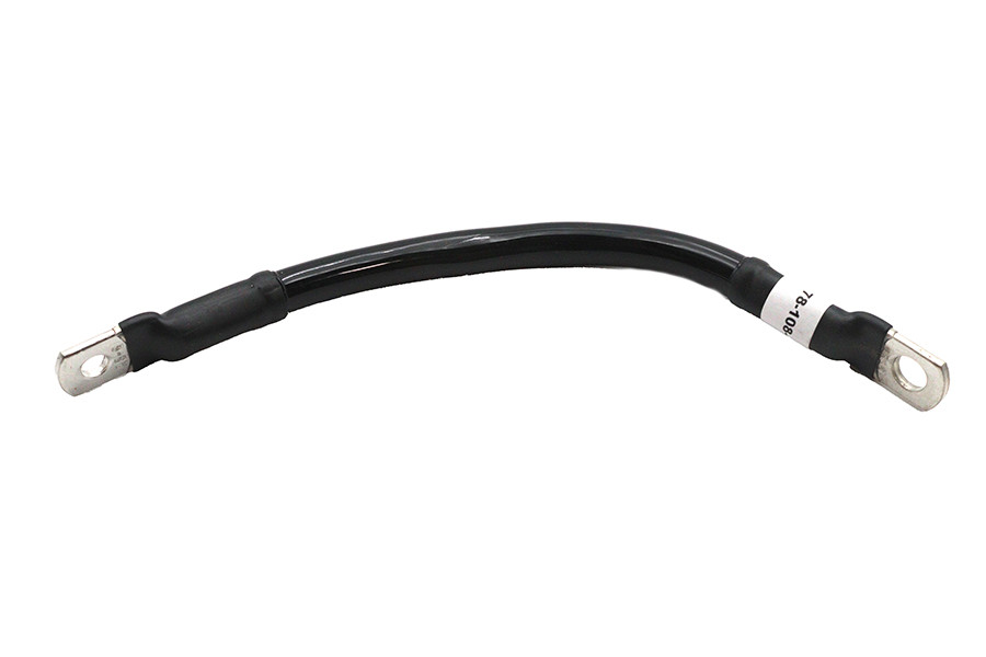 All Balls Racing #78-108-1 - Black 8 inch Flexible Battery Cable