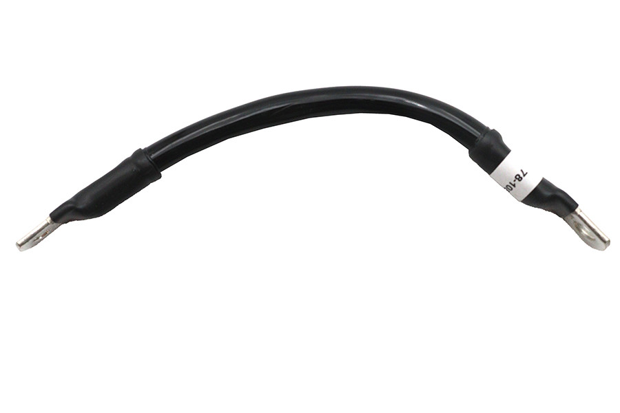 All Balls Racing #78-108-1 - Black 8 inch Flexible Battery Cable