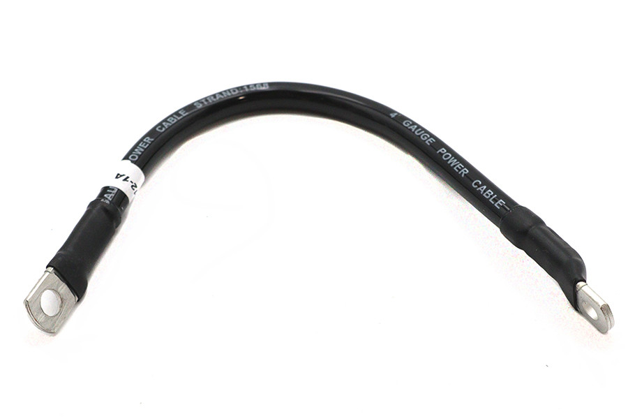 All Balls Racing #78-119-1 - Black 19 inch Flexible Battery Cable