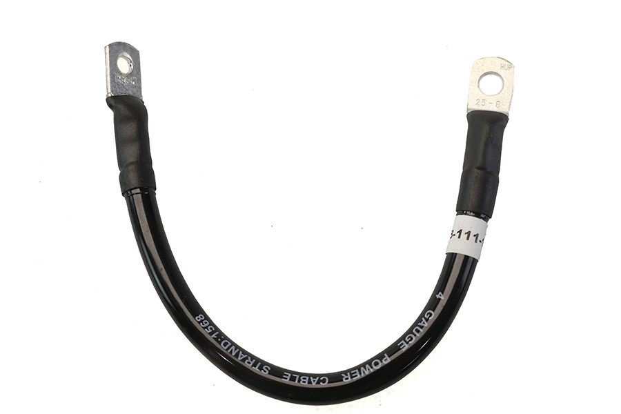 All Balls Racing #78-111-1 - Black 11 inch Flexible Battery Cable