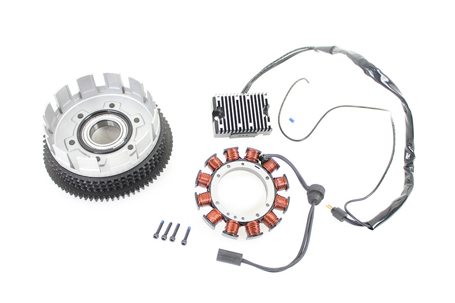Volt Tech #34-1432 - Alternator 19 Amp Charging System Kit