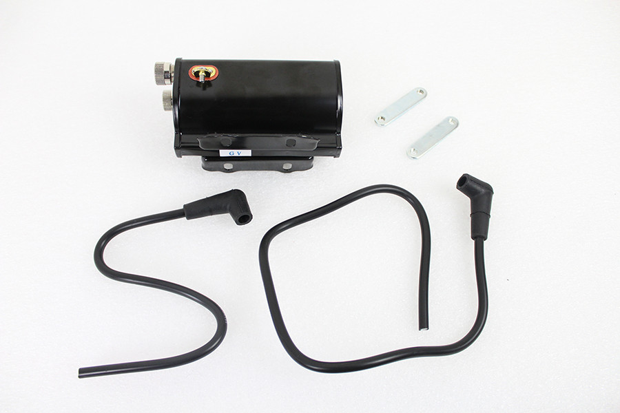 V-Twin #74057T - Replica Black 6 Volt Coil