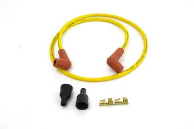 Volt Tech - Yellow Copper Core 7mm Spark Plug Wire Kit