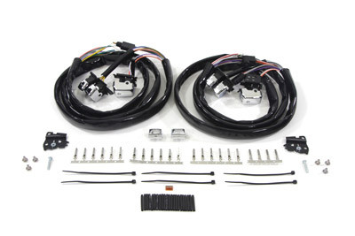 Volt Tech #H18-0338C+12 - Handlebar Switch Kit Chrome