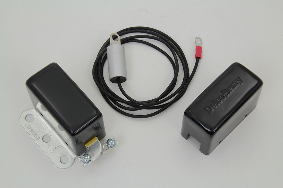Volt Tech - Solid State 6 Volt Relay with Black Cover