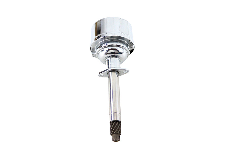 V-Twin - Natural Zinc Auto Advance Distributor Assembly