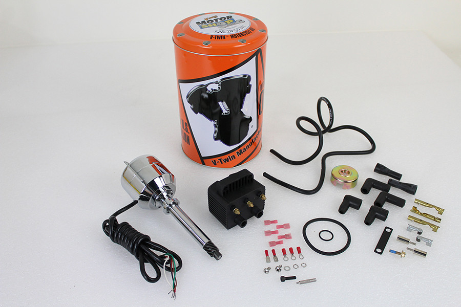 V-Twin - V-Fire Single Fire Electronic Ignition Distributor with Coil