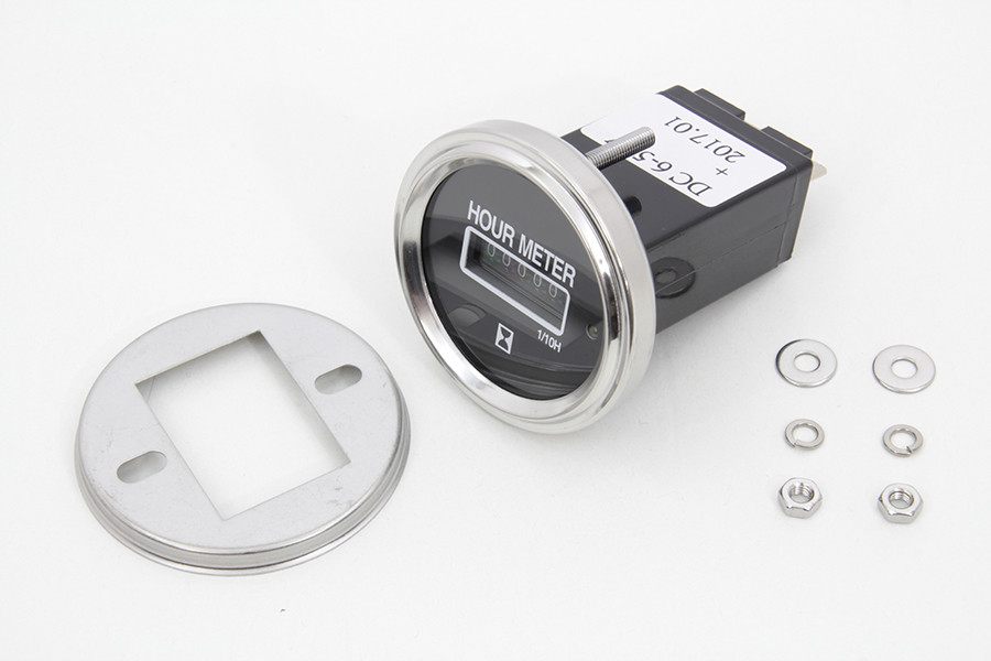 Volt Tech #78023 - Hobbs Hour Meter Universal