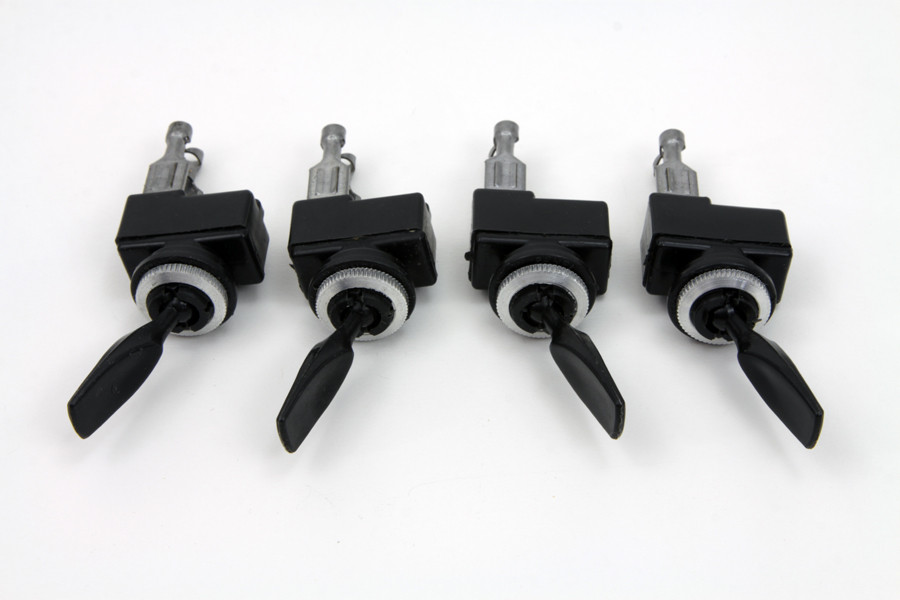 Volt Tech - Black Bat Handle Toggle Switch Set