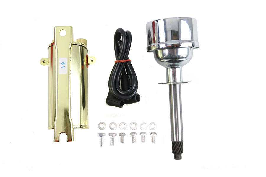 V-Twin - Panhead 6 Volt Brass Coil Kit