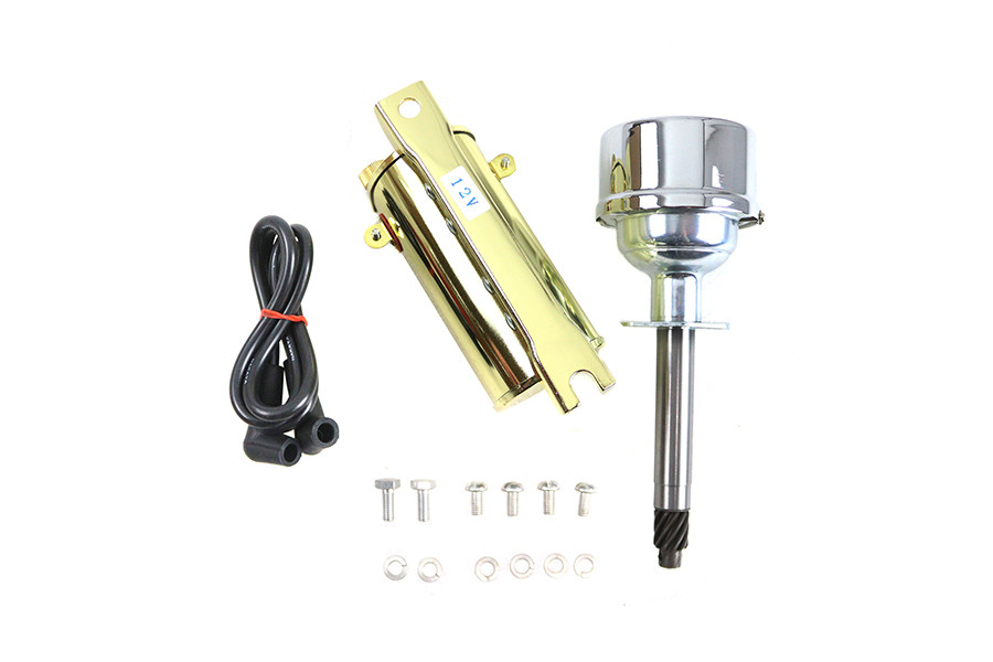 V-Twin - Panhead 12 Volt Brass Coil Kit