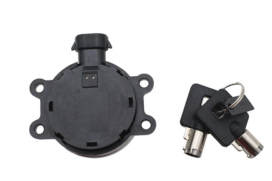 V-Twin #77807 - FLT Ignition Switch Chrome