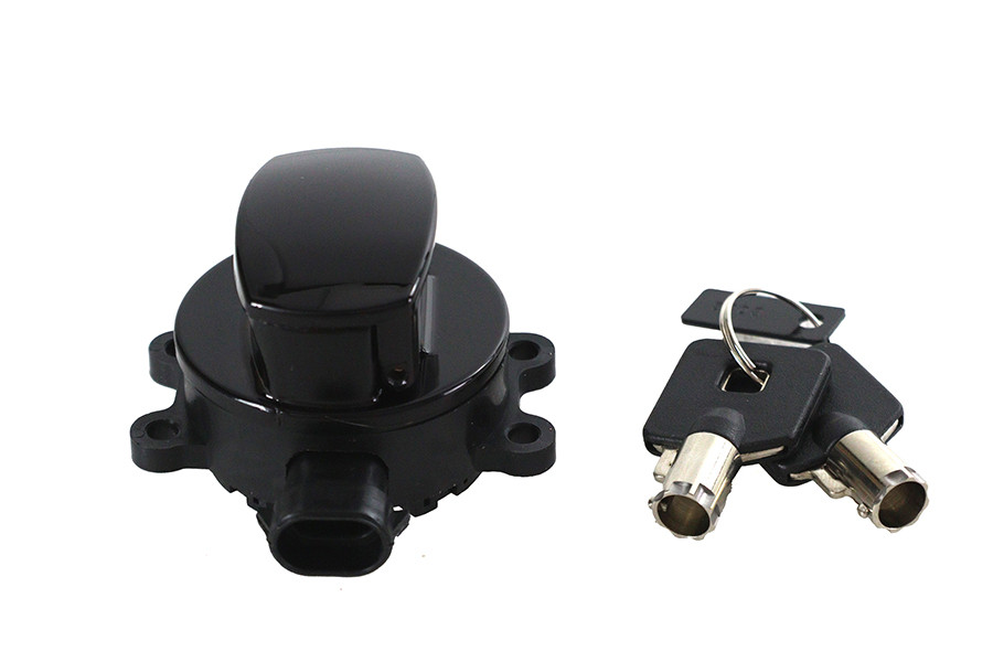 V-Twin #77807B - FLT Ignition Switch Black