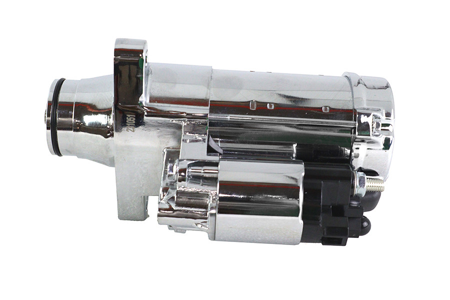 V-Twin #SND12D074-C - Replacement Starter Motor 1.6kW Chrome